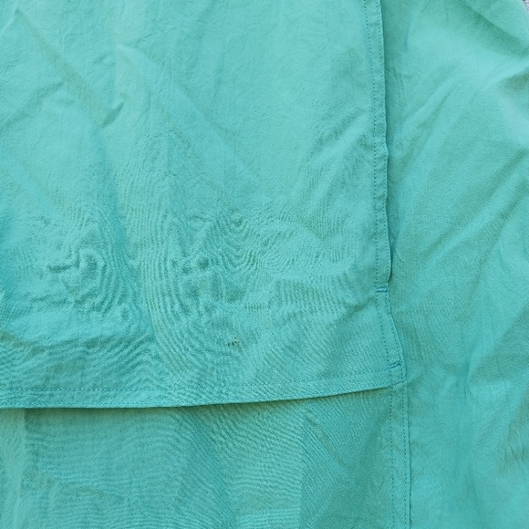 Tarponwear Womens Sz S Sleeveless Button Down Fishing Shirt Green - Picture 4 of 7